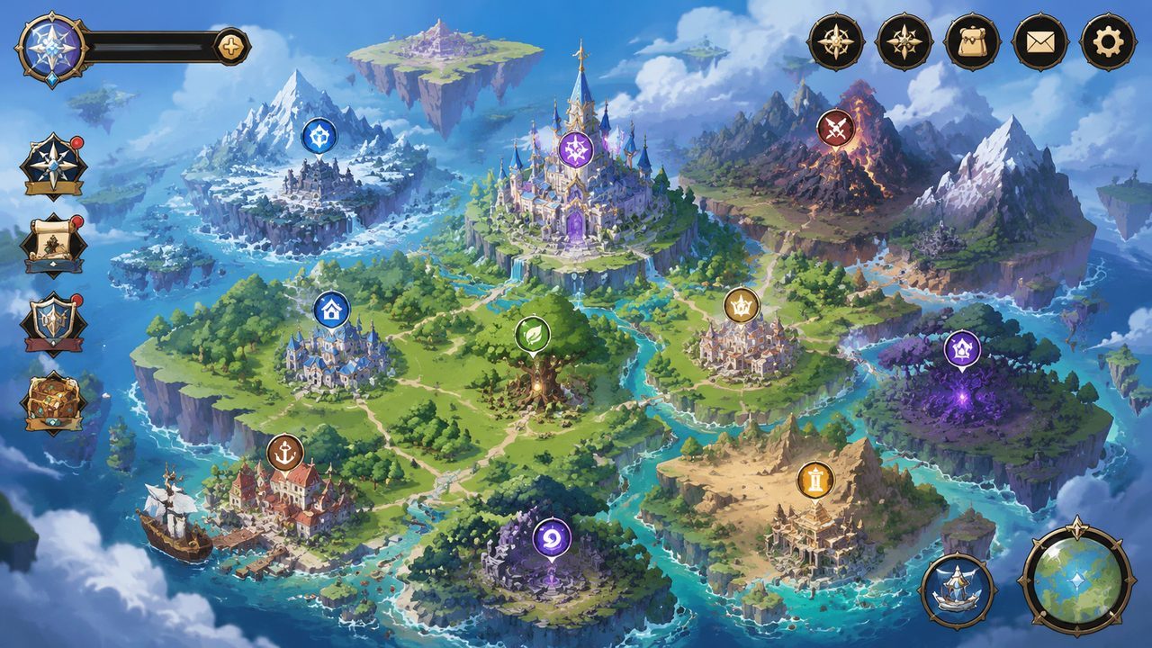 魔法师露娜 探索场景 页面配图 1