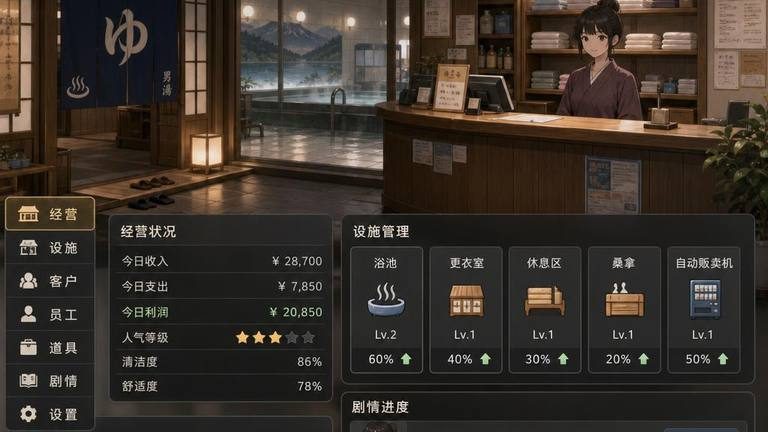 背德浴场 地图探索 资料图 1