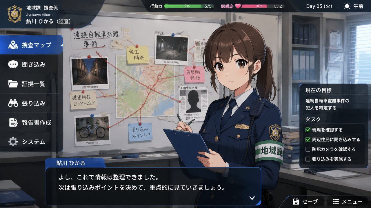 极道无赖EX 女警鮎川光 故事片段 资料图