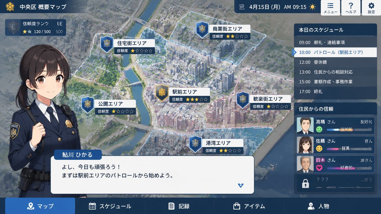 极道无赖EX 女警鮎川光 路线选择 详情图 7